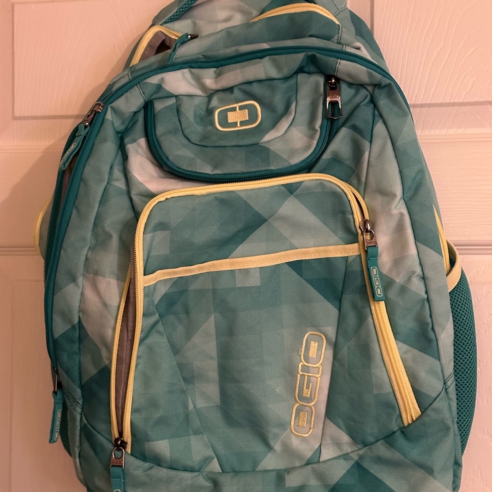 OGIO Aqua and YellowBackpack